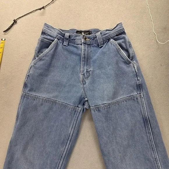 Vans Rowan Jeans Mens Blue Loose Fit Straight Double Knee Skater Y2K Fits 29x30 - Picture 10 of 16